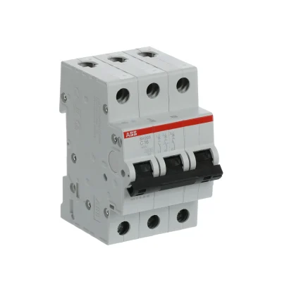 ABB SH 203 6kA 3 Pole Miniature Circuit Breaker (C Curve)