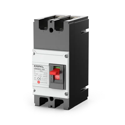 Kripal UKM5DC250 2-Pole 250A DC Moulded Case Circuit Breaker (MCCB)