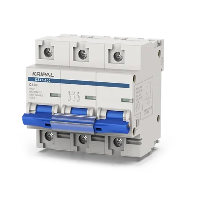 Kripal DZ47-125 3P miniature circuit breaker (MCB)