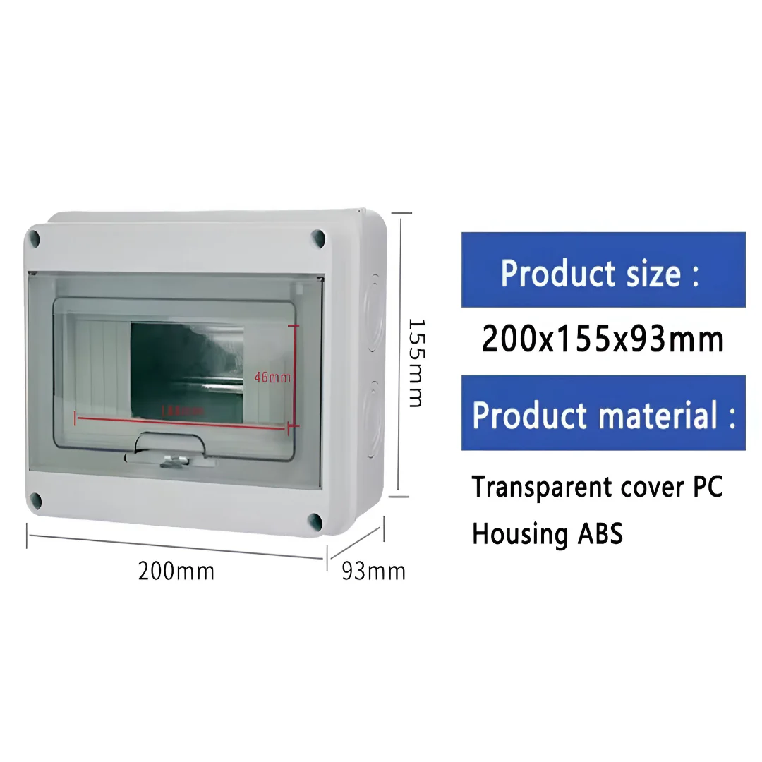 Dp box IP65 Power Distribution Box Waterproof – Electrical Box - Image 5