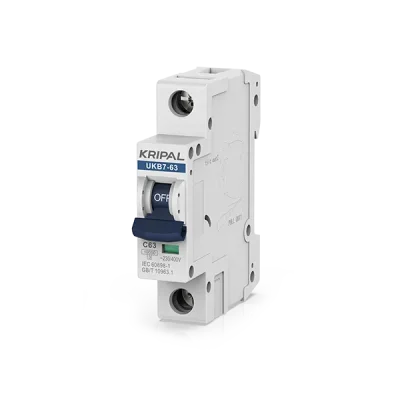 KRIPAL UKB7-63 1P  AC Miniature Circuit Breaker (MCB)