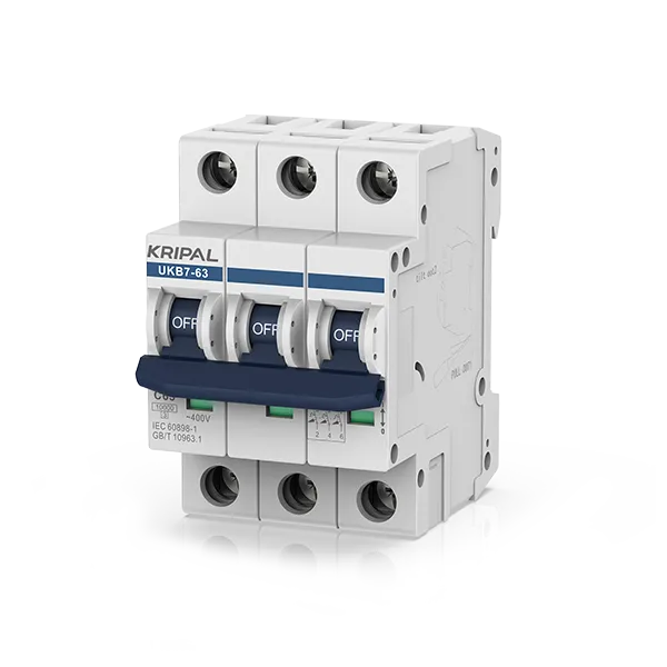 KRIPAL UKB7-63 3P AC Miniature Circuit Breaker (MCB)