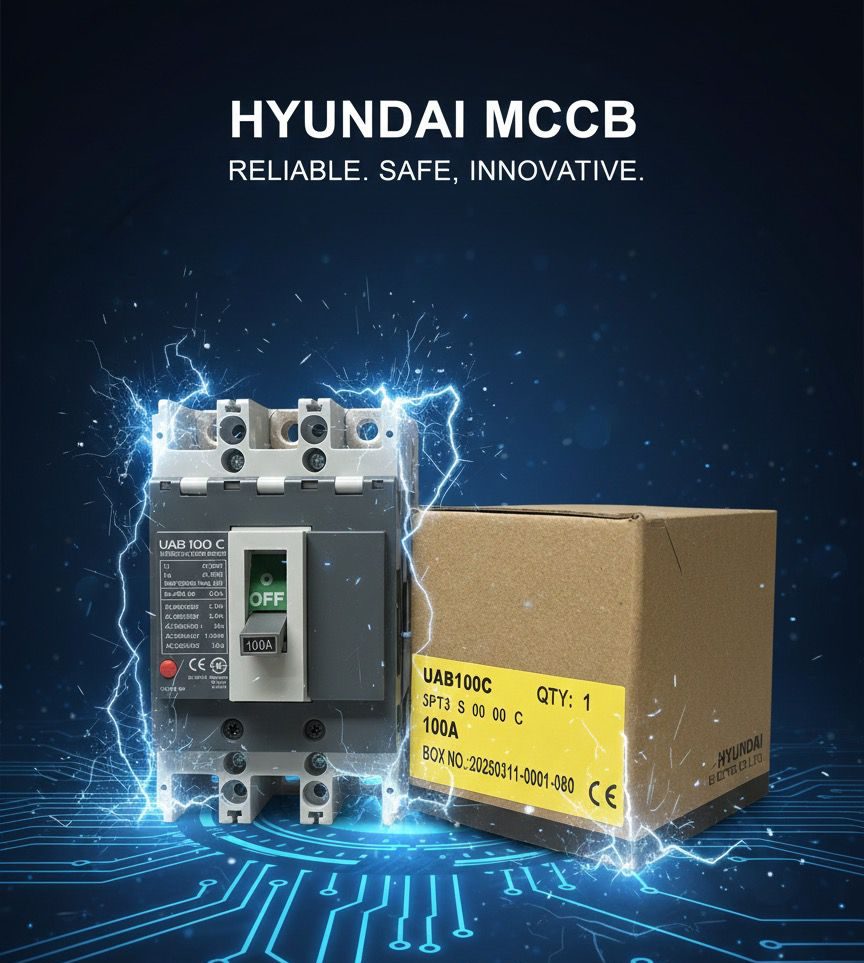 hyundai MCCB 125A-2P,3P - Image 2
